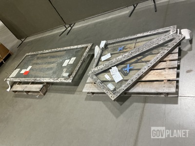 (3) Assorted Marine Windows