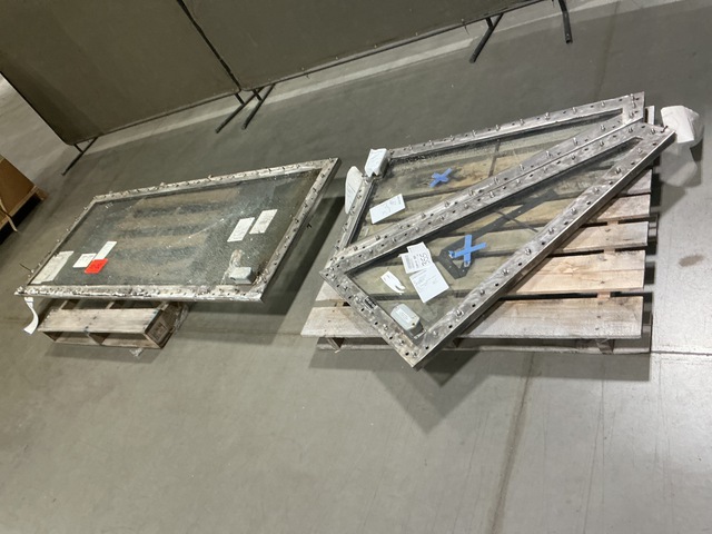 (3) Assorted Marine Windows