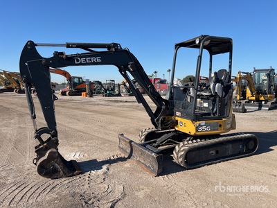 2018 John Deere 35G Mini Excavator