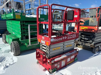 2019 MEC Micro 19 Electric Podnośnik nożycowy