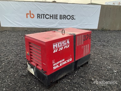 2018 Mosa GE20 PSX 22 kVA Skid-Mounted Generator Set (Inoperable)