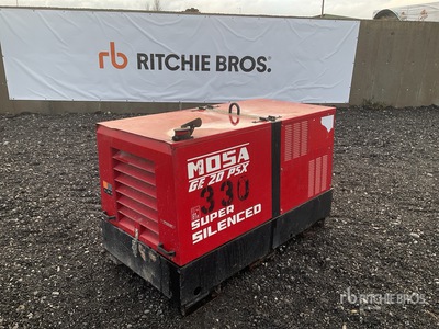 2020 Mosa GE20 PSX 22 kVA Skid-Mounted Generator Set (Inoperable)