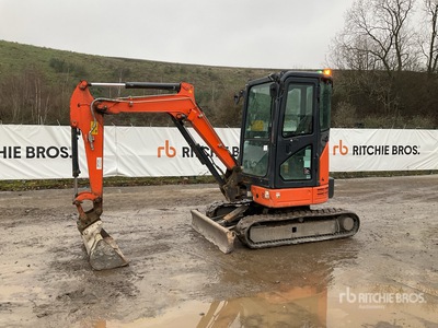 2017 Hitachi ZX26U-5A Minibagger