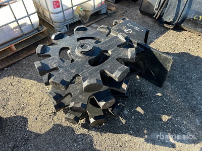 20 In Excavator Compaction Wheel - Fits Bobcat