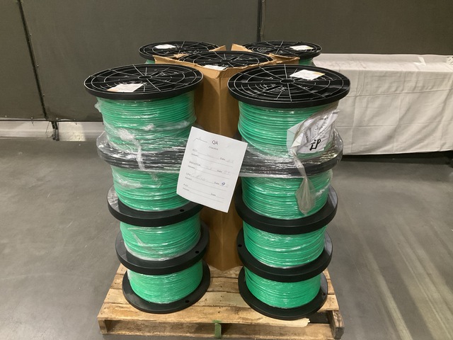 (20) Rolls of General Cable GenSpeed 10000 Plenum Cat 6 Communication Cable