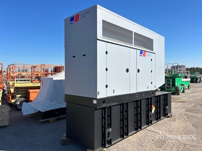 MTU DS200 280 kW Skid-Mounted Generator Set (Unused)