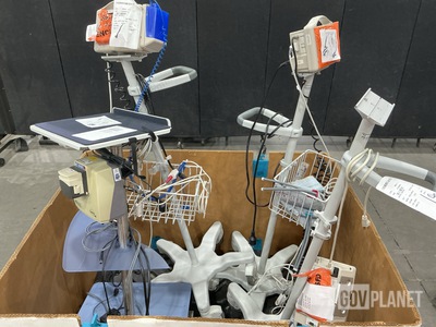 (1) Solar Blue Urodynamic Testing System & (3) Patient Monitors