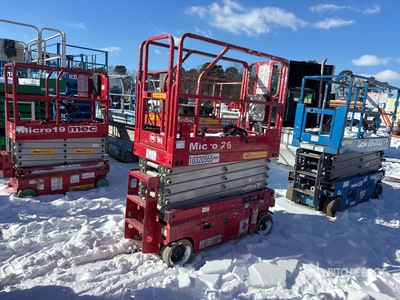 2021 MEC Micro 26 Podnośnik nożycowy