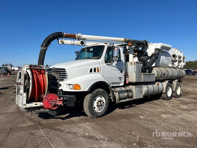 Vactor 2100 on 2008 Sterling L8500 6x4 Vacuum Excavator Truck