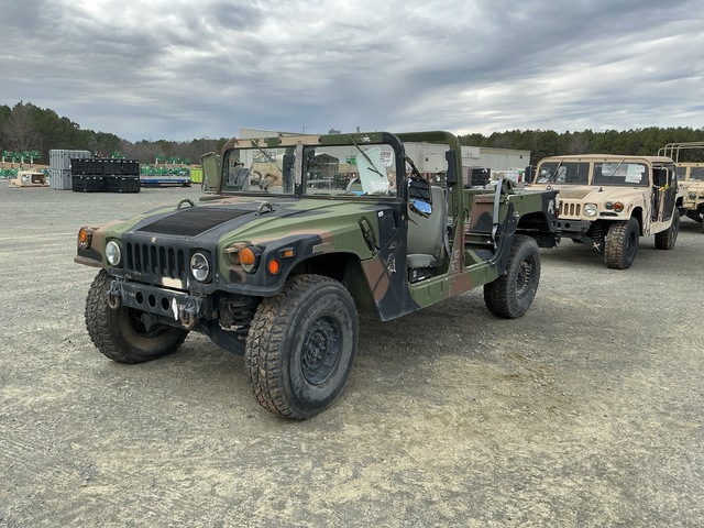2008 AM General M1097R1 HMMWV 4 Door w/Truck Body