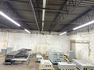 Quantity of (17) Pallets of Electrical Equipment معدات توزيع كهربائي