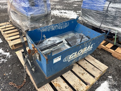 Global Forklift Dump Hopper 機械の付属品