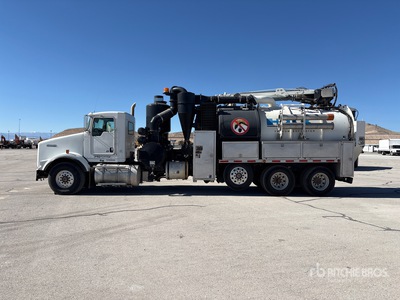 2015 Vactor 21HXXPD12 on 2015 Kenworth T800 6x4 Ciężarówka z koparką próżniową