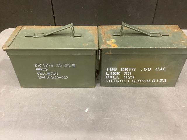 (140) Assorted Ammo Cans