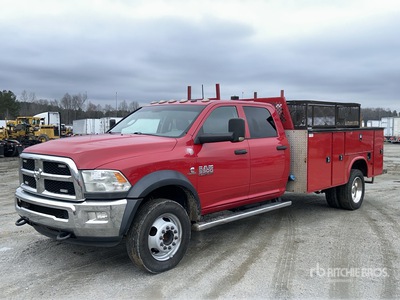 2018 Ram 5500 4x2 Crew Cab Utility Truck
