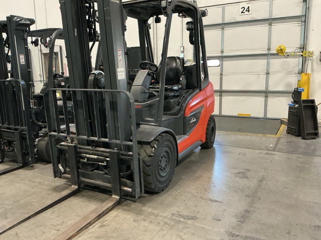 2020 Linde H25T 5325 lb Pneumatic Tire Forklift