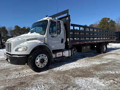 2019 Freightliner M2 106 4x2 Flatbed Truck