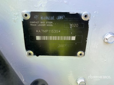 2008 Bobcat T320 Compact Track Loader