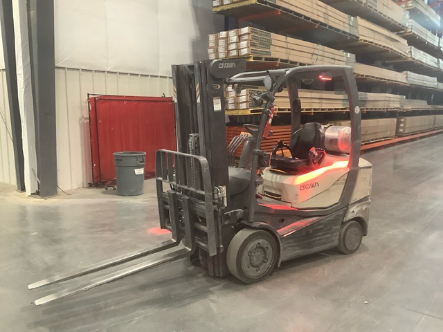 2020 Crown 1000-50 4750 lb Cushion Tire Forklift