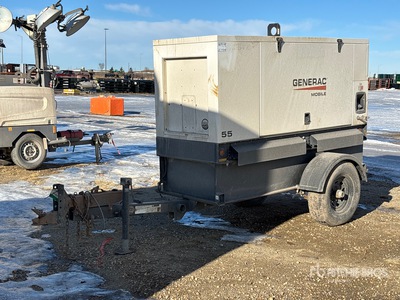 2019 Generac MMG55DF4 44 kW Mobile Generator Set