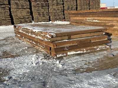 Quantity of (5) 8 Ft x 20 Ft Rig Mats