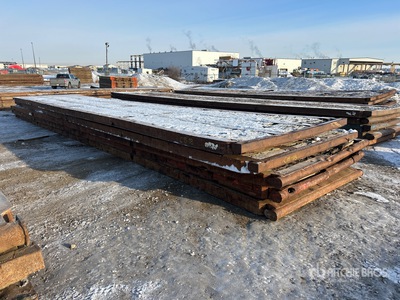 Quantity of (5) 8 Ft x 40 ft Rig Mats