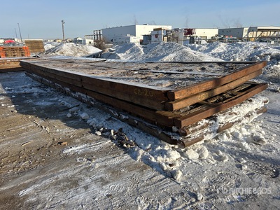 Quantity of (5) 8 Ft x 40 ft Rig Mats