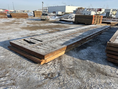 Quantity of (2) 8 Ft x 40 Ft Rig Mats