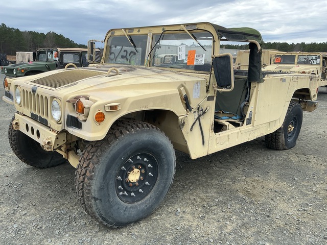 2008 AM General M1097R1 HMMWV 2 Door Soft Top w/Truck Body