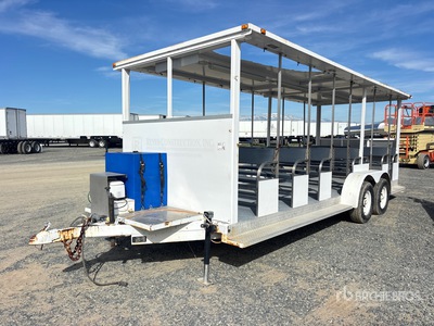 Homen T/A Construction Crew Trailer 20'