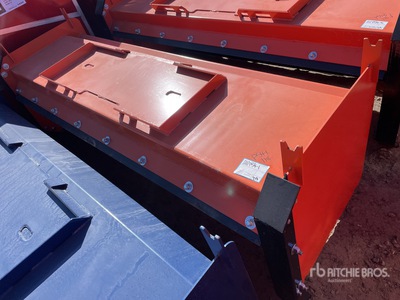 2025 Kit Containers QT-SP-8-23 96 in Skid Steer Snow Pusher (Unused)