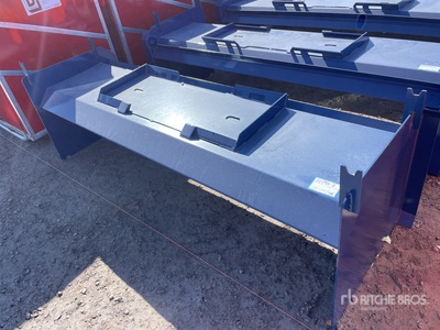 2025 Kit Containers QT-SPE-8-23 96 in Skid Steer Snow Pusher (Unused)