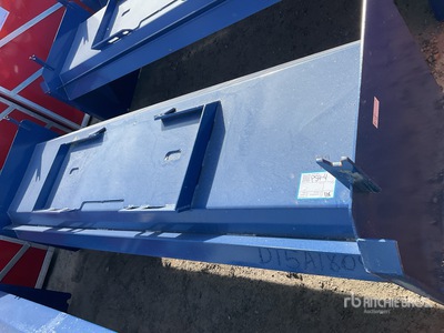 2025 Kit Containers QT-SPE-8-23 Skid Steer Snow Pusher (Unused)