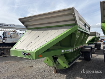 2024 ACE 0 ft T/A Spread Axle Turntable Pup T/A Belly Dump Trailer