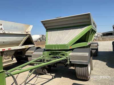 2024 ACE 14 ft 0 in T/A Turntable Pup T/A Belly Dump Trailer