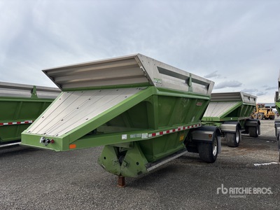 2024 ACE 0 ft T/A Spread Axle Turntable Pup Belly Dump Trailer
