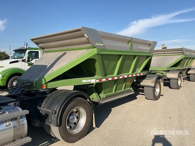 2024 ACE 14 ft 6 in S/A Lead Belly Dump Trailer