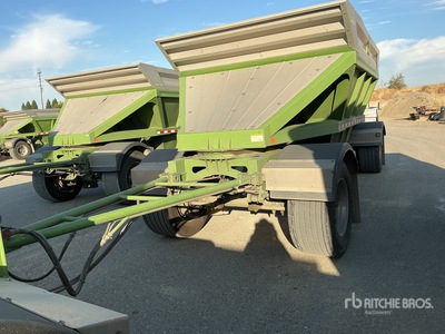 2024 ACE 14 ft 0 in T/A Turntable Pup Belly Dump Trailer