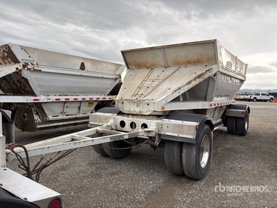 2017 ACE T/A Turntable Pup strooi aanhangwagen