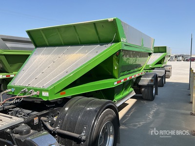 2014 ACE 14 ft 6 in S/A Lead Belly Dump Trailer