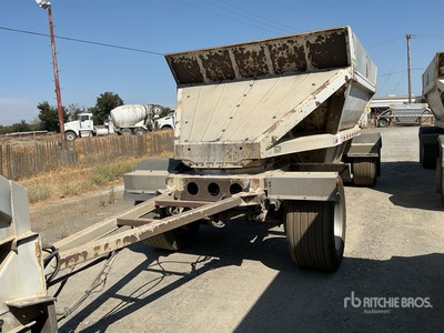 2014 ACE 14 ft 0 in T/A Turntable Pup T/A Belly Dump Trailer