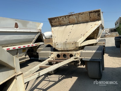 2014 ACE 14 ft 0 in T/A Turntable Pup T/A Belly Dump Trailer