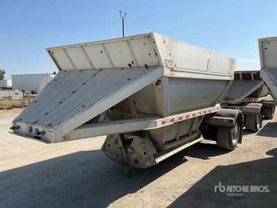 2014 ACE 14 ft 6 in S/A Lead Belly Dump Trailer