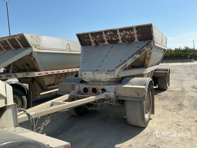 2014 ACE 14 ft 0 in T/A Turntable Pup Belly Dump Trailer