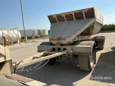 2014 ACE 14 ft 0 in T/A Turntable Pup T/A Belly Dump Trailer