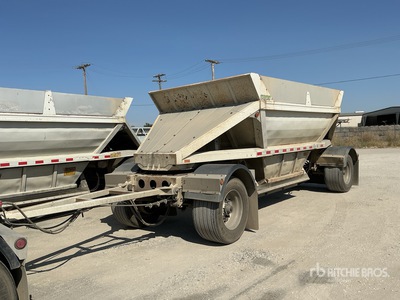 2014 ACE 14 ft 0 in T/A Turntable Pup T/A Belly Dump Trailer