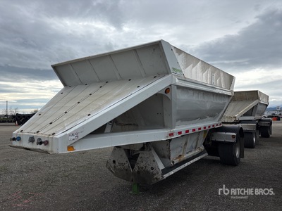 2014 ACE T/A Turntable Pup Belly Dump Trailer