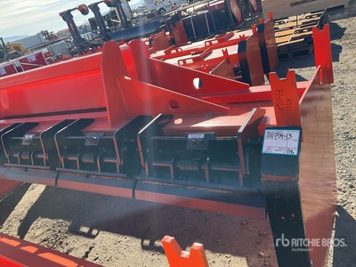 2025 Kit Containers BA-SP-STE-12 Skid Steer Snow Pusher (Unused)