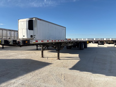 2007 Great Dane 48 ft T/A Spread Axle Flatbed Trailer