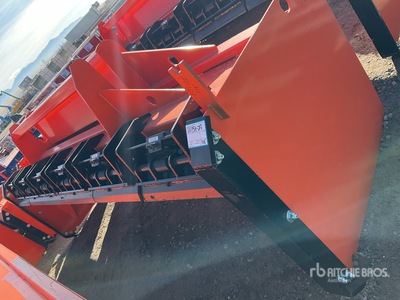 2025 Kit Containers BA-SP-STE-12 Skid Steer Snow Pusher (Unused)